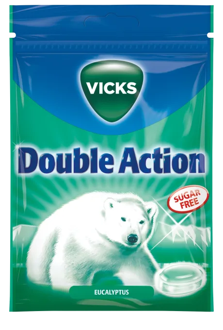 Vicks Double Action Sugar Free 72 g Vicks