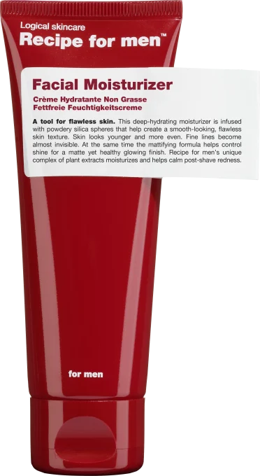 Recipe for Men Facial Moisturizer 75 ml Recipe for Men