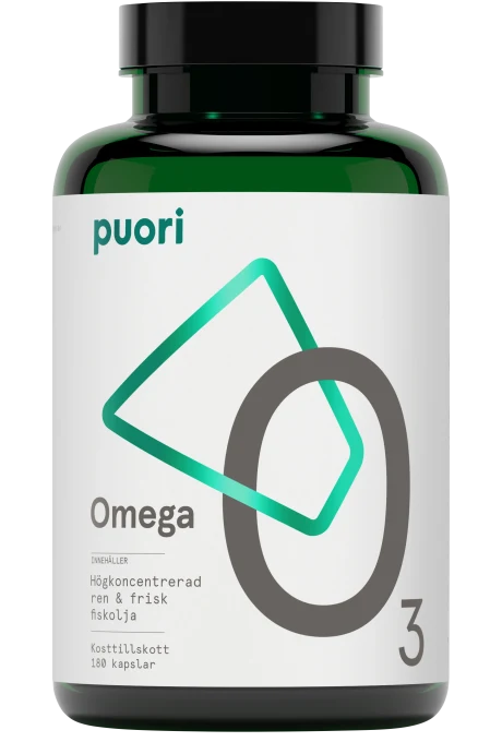 Puori O3 Omega-3 2000 mg 180 kapslar Puori