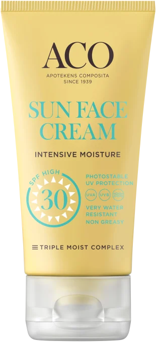 ACO Sun Face Cream SPF 30 50 ml ACO