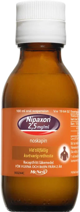 Nipaxon oral suspension 2,5 mg/ml 100 ml Nipaxon