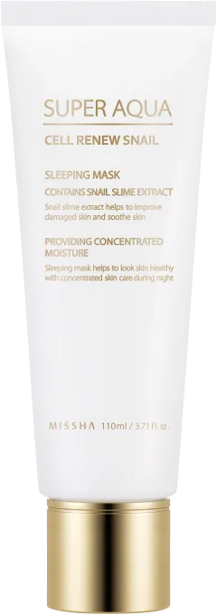 Missha Super Aqua Cell Renew Snail Sleeping Mask 110 ml Missha