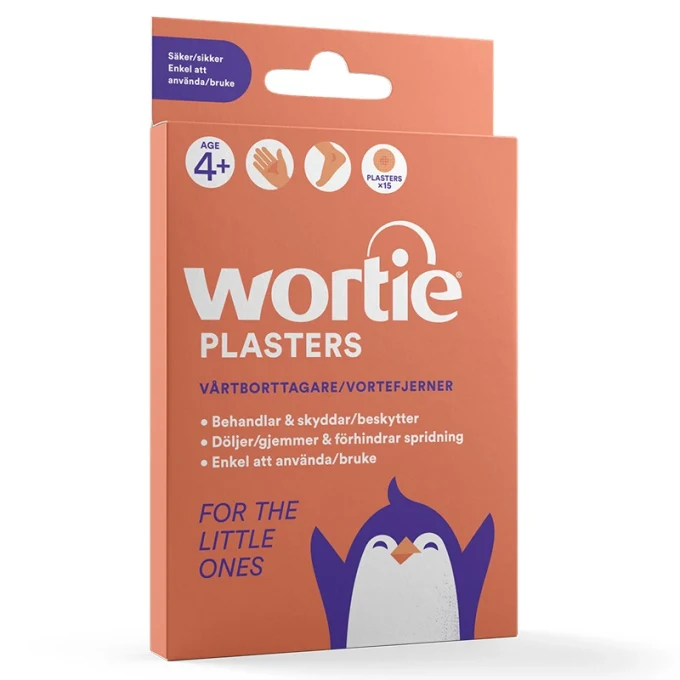 Wortie Plasters Vårtplåster 15 st Wortie