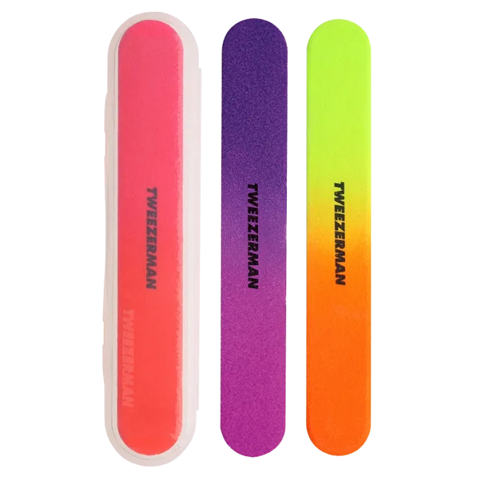 Tweezerman Neon Filemates 3 st Tweezerman