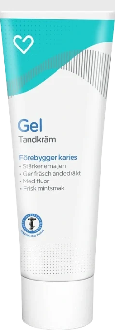 Hjärtats Tandkräm Gel 75 ml Hjärtats
