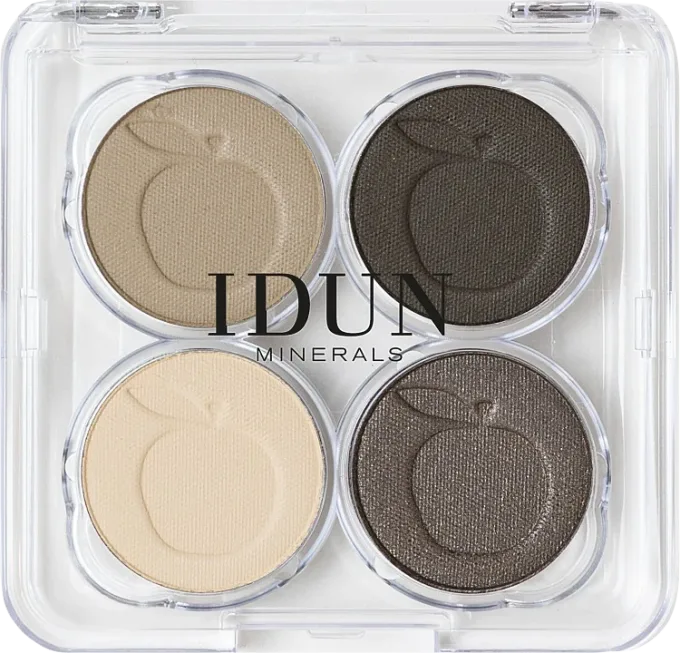 IDUN Minerals Mineral Eyeshadow Palette 4 g Lejongap IDUN Minerals