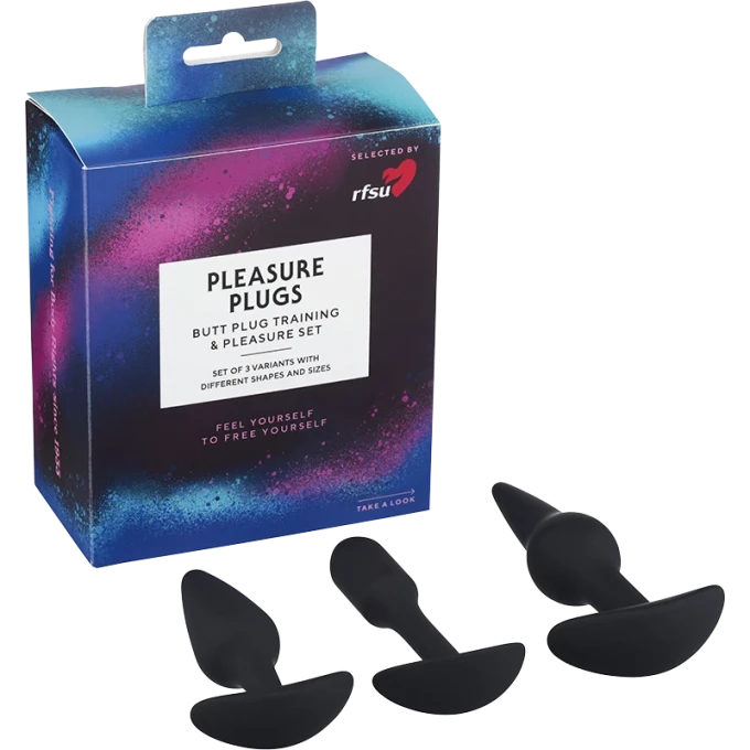 RFSU Pleasure Plugs Butt Plug Training & Pleasure Set Rfsu