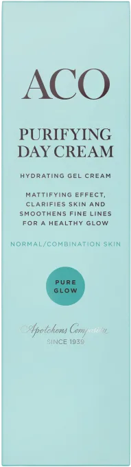 ACO Face Pure Glow Purifying Day Cream Parfymerad 50 ml ACO
