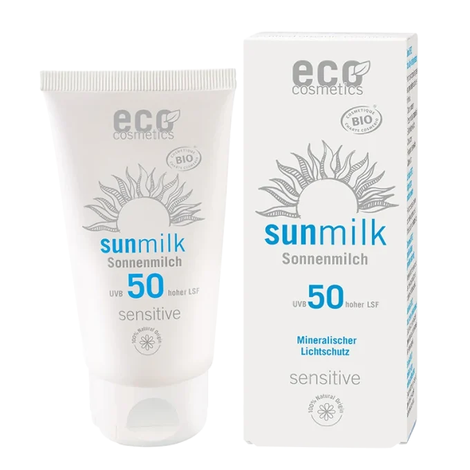 Eco Cosmetics Sun Milk Sensitive SPF50 75 ml Eco Cosmetics