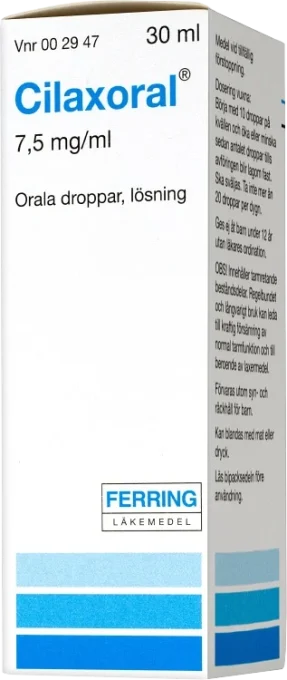 Cilaxoral orala droppar 7,5 mg/ml 30 ml Cilaxoral