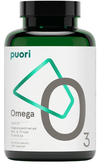 Puori O3 Omega-3 120 kapslar 2000 mg Puori