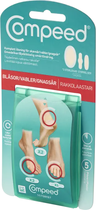 Compeed Skavsårsplåster Mixpack 5 st Compeed