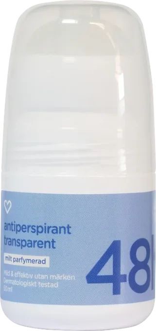 Hjärtats Antiperspirant Transparent Parfymerad 50ml Hjärtats
