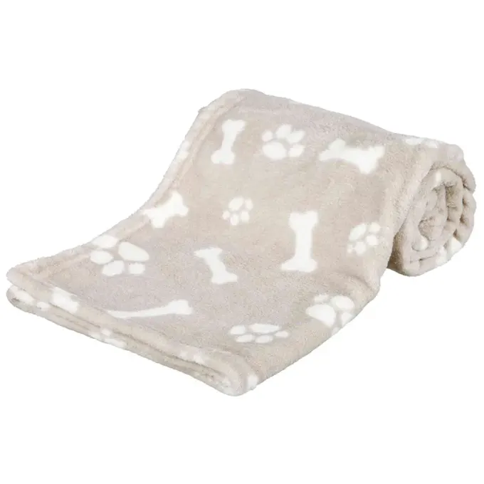 Trixie Kenny Filt Plysch Beige 100 x 75 cm Trixie