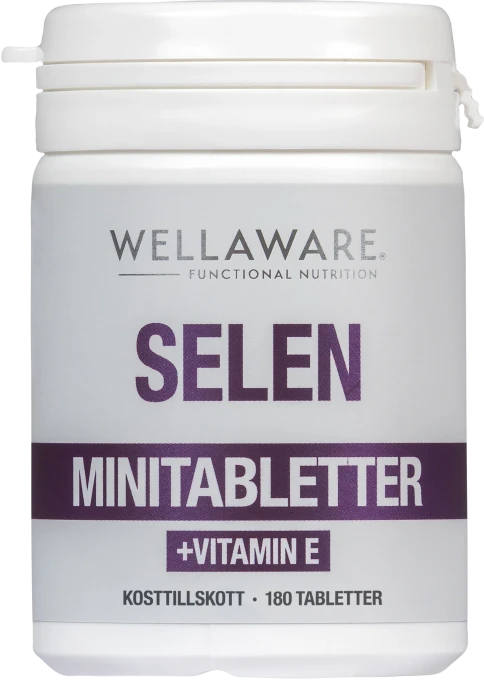 WellAware Selen + E Vitamin 180 minitabletter WellAware