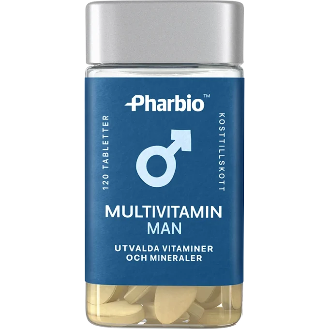 Pharbio Multivitamin Man 120 st Pharbio