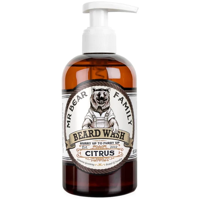 Mr Bear Family Beard Wash Citrus 250 ml Mr Bear Family