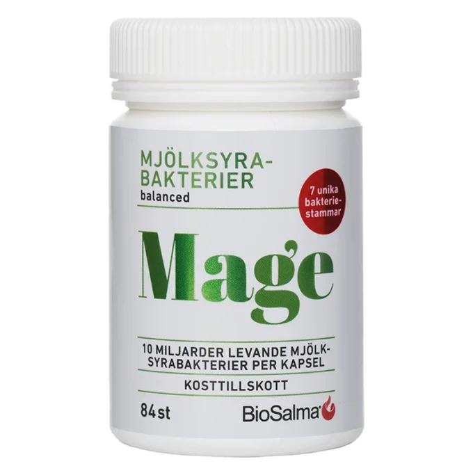 BioSalma Mjölksyrabakterier 84 st kapslar BioSalma