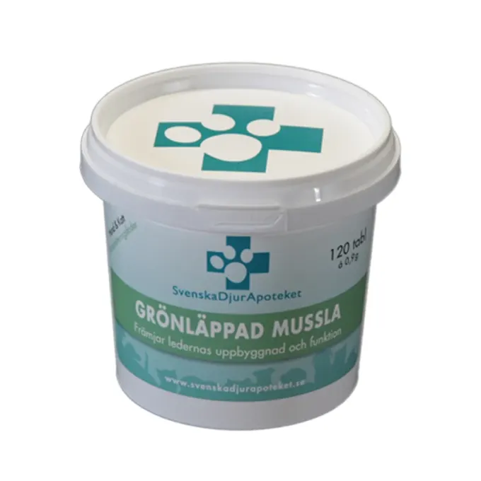 Svenska DjurApoteket Grönläppad Mussla 120 tabletter Svenska DjurApoteket