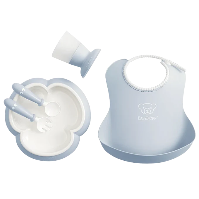 BabyBjörn Middagsset Blekblå Babybjörn