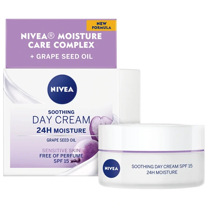 Nivea Soothing Day Cream  SPF 15, 50 ml Nivea