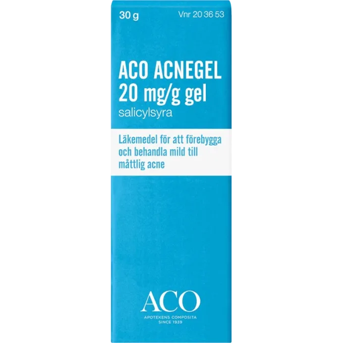 ACO Acnegel gel 20 mg/g 30 ml ACO