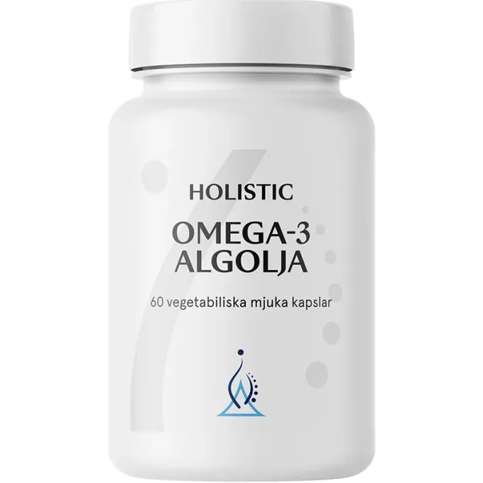 Holistic Omega-3 Vegan Algolja 60 st Holistic