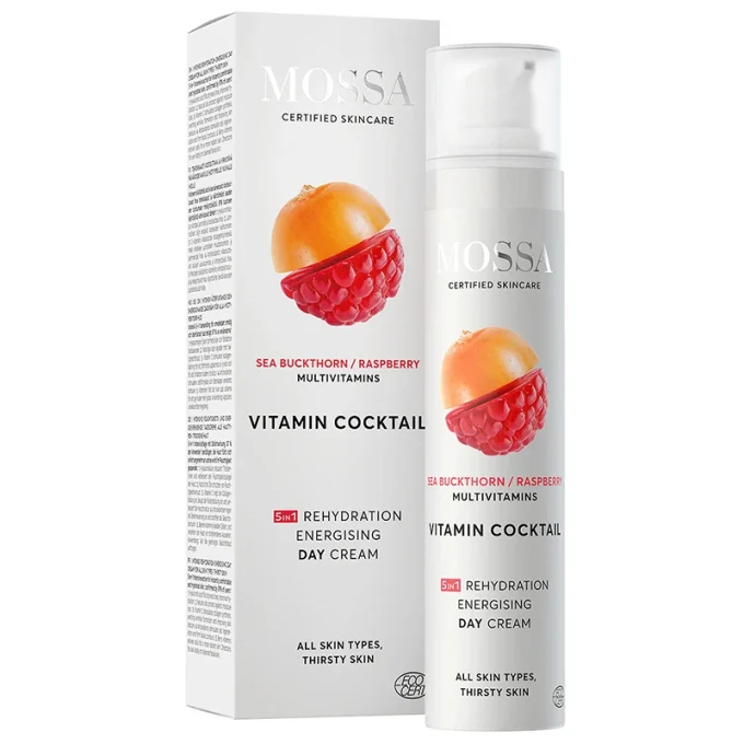 Mossa Vitamin Cocktail 5in1 Rehydration Energising Day Cream 50 ml Mossa