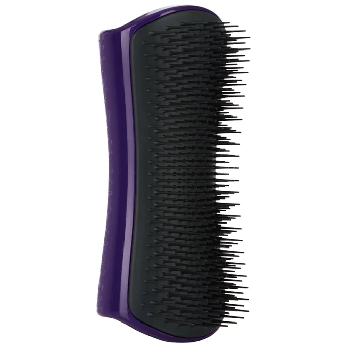 Pet Teezer De-Shedding & Dog Grooming Brush Purple & Grey Pet Teezer
