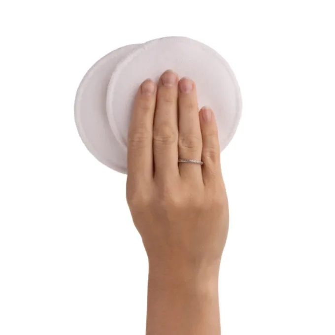 Carriwell Amningsinlägg Vita Tvättbara 6 st inkl Tvättpåse Carriwell