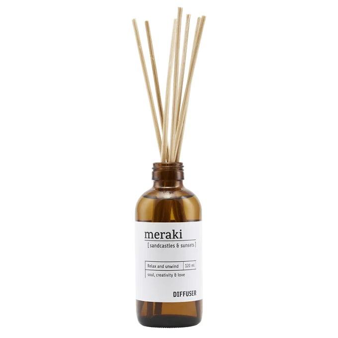 Meraki Doftspridare med 7 pinnar Sandcastles & Sunsets 120 ml Meraki