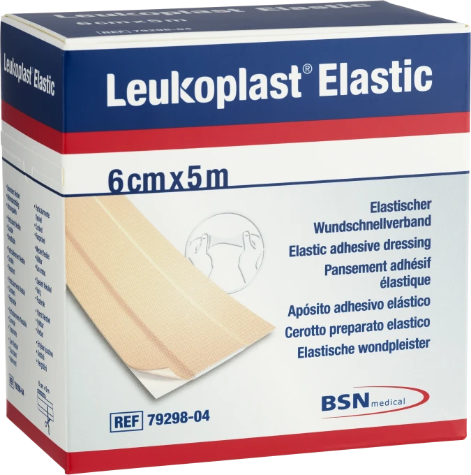 Leukoplast Elastic 6 cm x 5 m 1 st Leukoplast