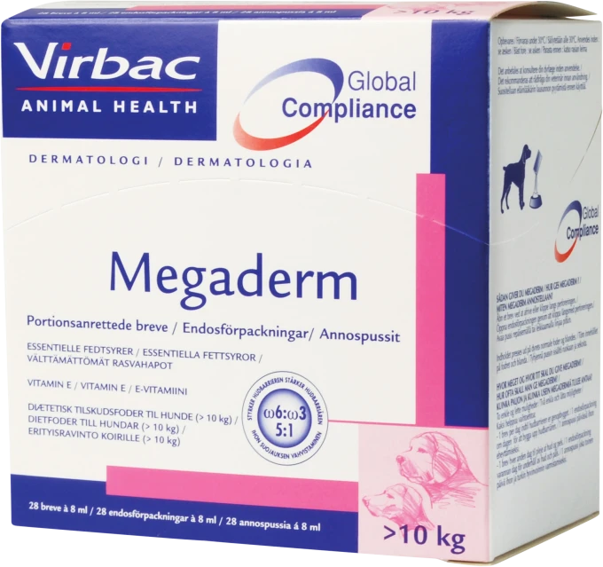 Virbac Megaderm 28x8 ml Virbac
