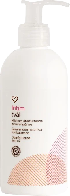 Hjärtats Intim Tvål Oparfymerad 250ml Hjärtats