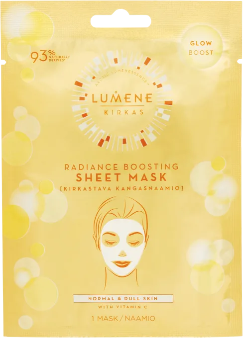 Lumene Kirkas Radiance Boosting Sheet Mask 1 st Lumene