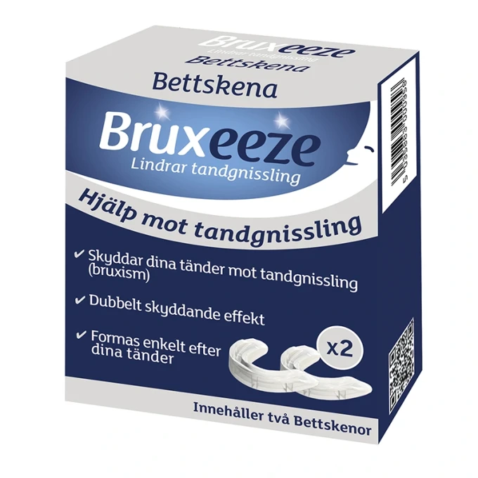Bruxeeze Night Guard Bettskena vid tandgnissling 2st Bruxeeze