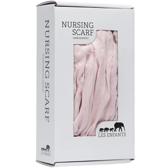 Les Enfants Nursing Scarf Rosa Les Enfants
