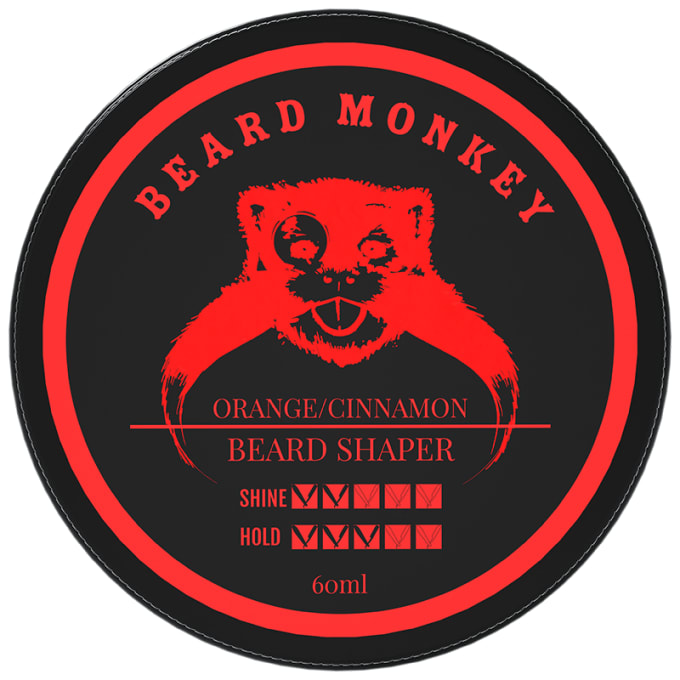 Beard Monkey Orange & Cinnamon Beard Shaper 60 ml Beard Monkey
