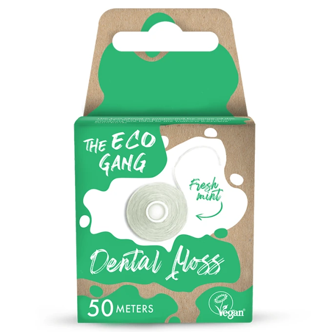 The Eco Gang Dental Floss Mint 50 m The Eco Gang