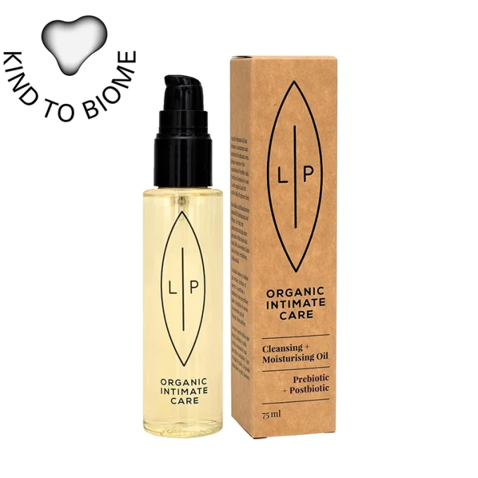 Lip Intimate Care Cleansing + Moisturising Oil Prebiotic + Postbiotic 75 ml Lip Intimate Care