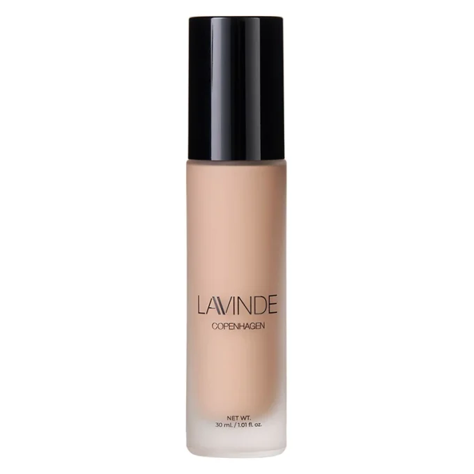 Lavinde Copenhagen Natural Glow Liquid Foundation 206 Ivory Lavinde Copenhagen