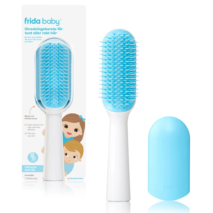 Frida Baby Utredningsborste för tunt eller rakt hår FridaBaby