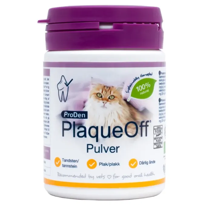 PlaqueOff Pulver Katt 40 g PlaqueOff