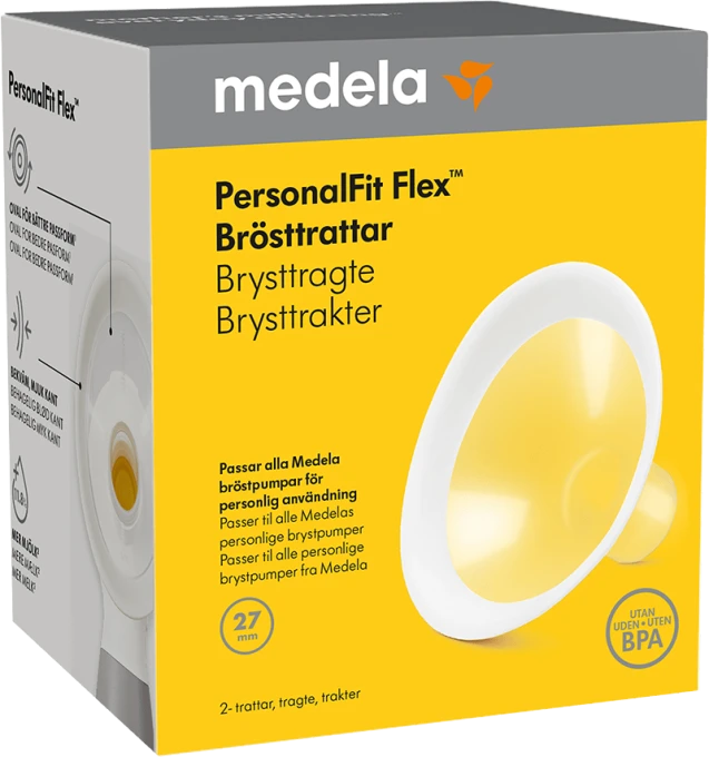 Medela PersonalFit Flex Brösttratt 2-pack 27 mm Medela