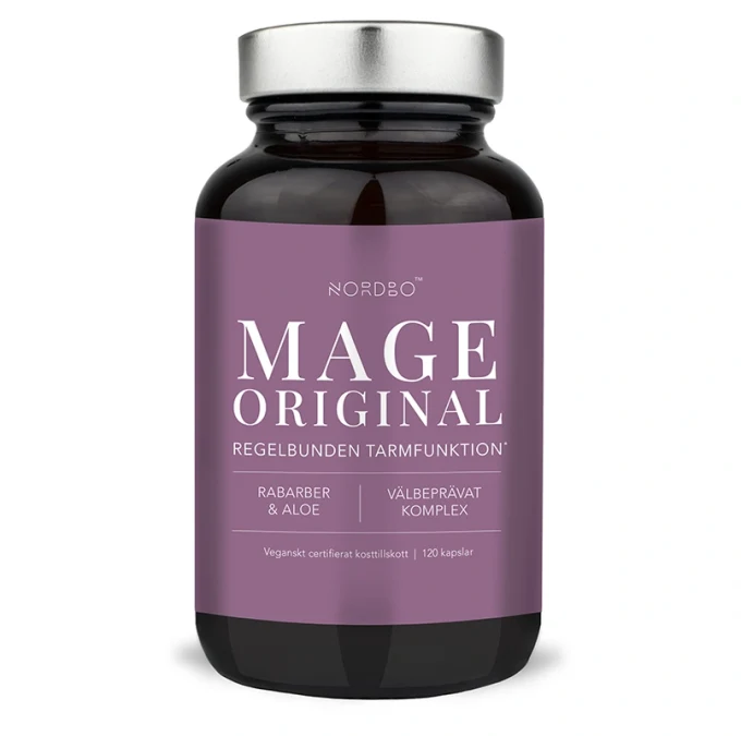 Nordbo Mage 120 kapslar Nordbo