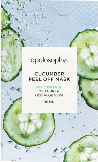 Apolosophy ansiktsmask Cucumber Peel-off Mask 10 ml Apolosophy