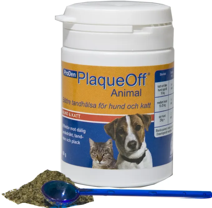 PlaqueOff Animal pulver 60 g PlaqueOff