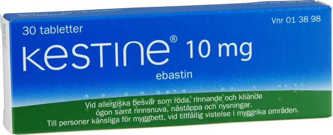 Kestine filmdragerad tablett 10 mg 30 st Kestine