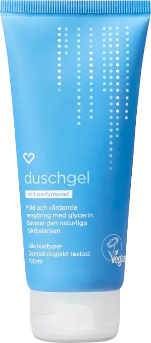 Hjärtats Duschgel Parfymerad 100 ml Hjärtats