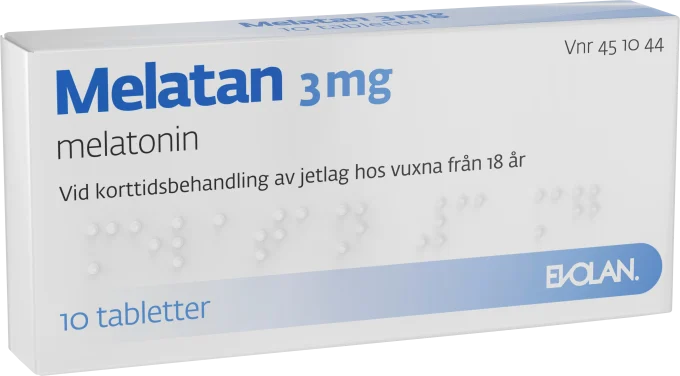 Melatan 3mg Blister 10 tabletter Melatan
